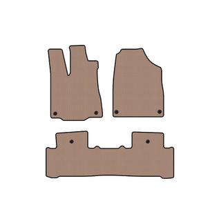 Tapis en caoutchouc Carsuit (2 rangées, beige) Acura MDX 2013-2020 photo 1