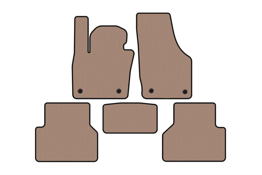 Audi Q3 2011-2019 Tapis en Caoutchouc Carsuit (Beige) Image