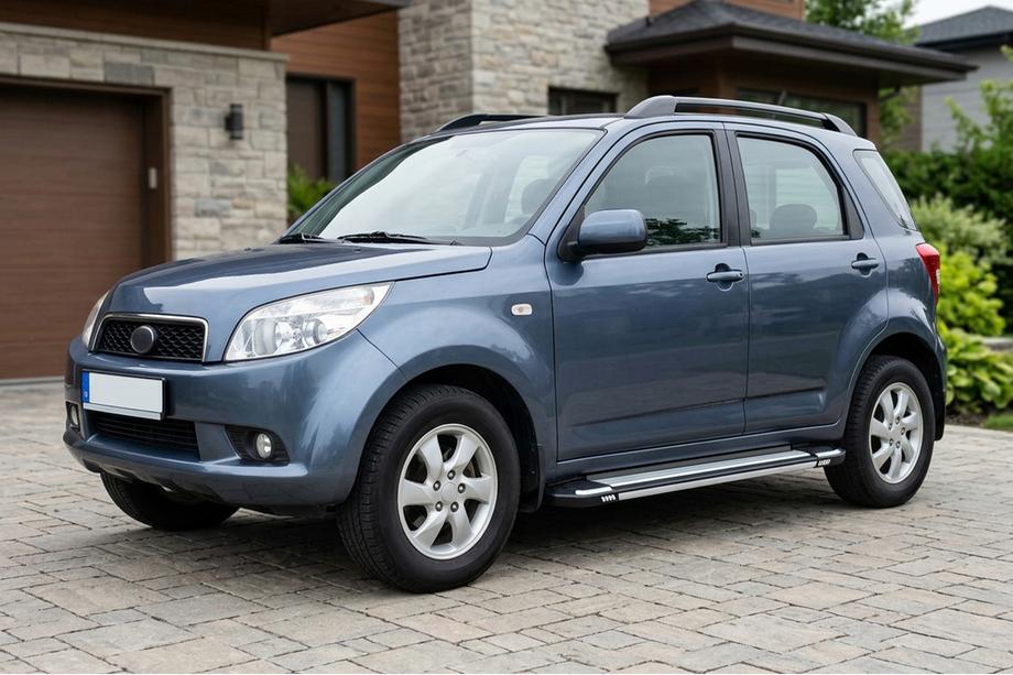 Daihatsu Terios 2006-2017 Marchepieds Latéraux Rainbow (2 pcs, Aluminium) Image