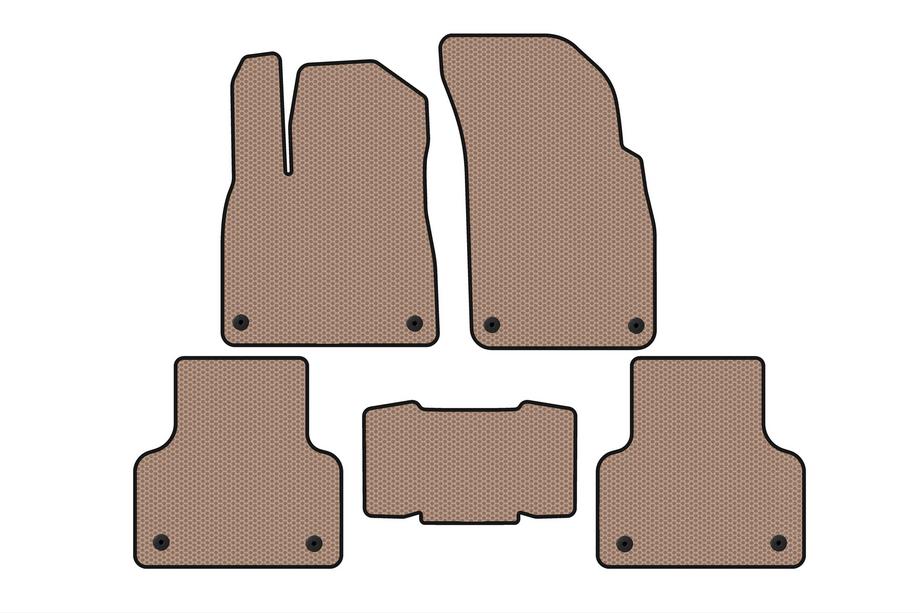 Audi Q8 2018- Tapis en Caoutchouc Carsuit (Beige) Image