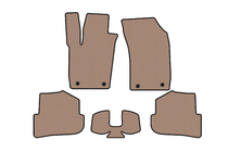 Audi A1 2010-2018 Tapis en caoutchouc Carsuit (HB, 3 portes, beige) photo 1