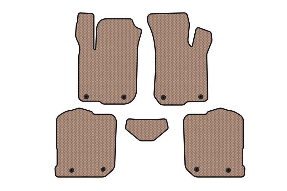 Audi A3 1996-2003 Tapis en Caoutchouc Carsuit (HB, Beige) Image