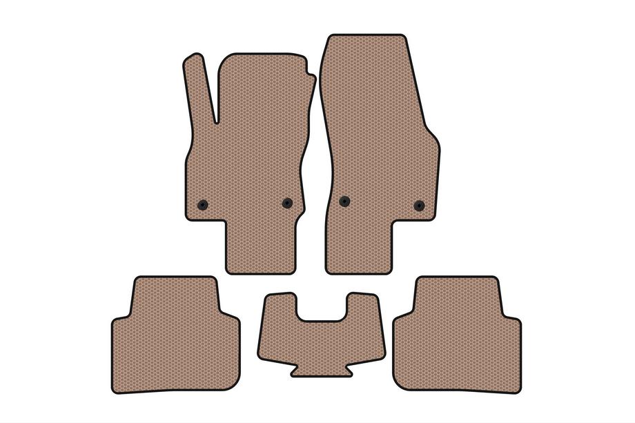 Audi Q3 2019–2025 Tapis en Caoutchouc Carsuit (Beige) Photo 1