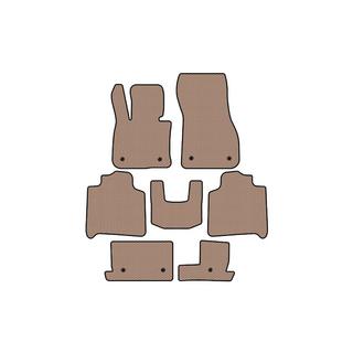 Tapis en Caoutchouc Carsuit (Pour F46, 2 Rangées, Beige) BMW 2 Series Active Tourer F45/F46 2014-2021 photo 1