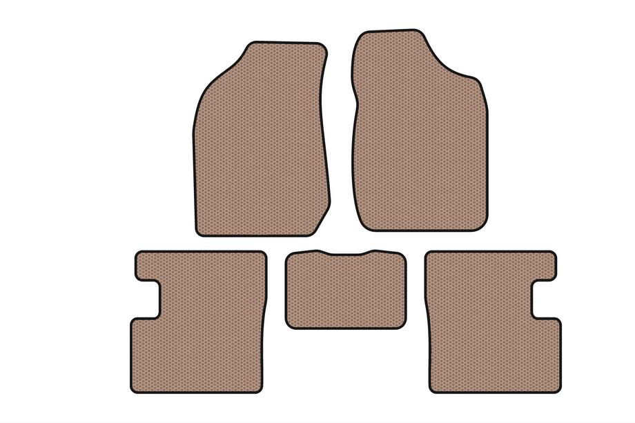 BYD F3 2005-2013 Tapis en caoutchouc Carsuit (SD, beige) Photo 1