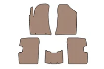 BYD F3 2013-2015 Tapis en caoutchouc Carsuit (SD, beige) photo 1