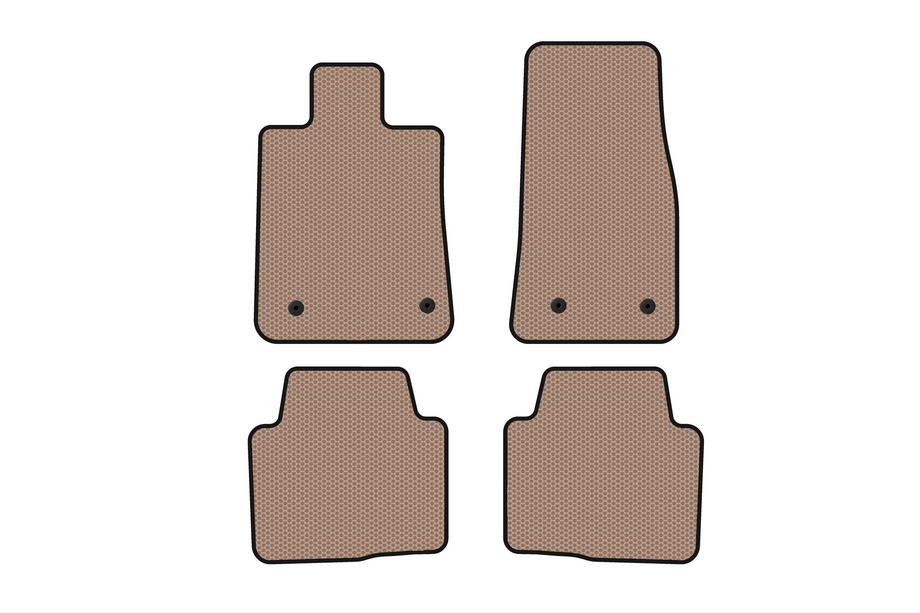 Cadillac CTS 2013-2019 Tapis de Sol en Caoutchouc Carsuit (2013+, Beige) Image