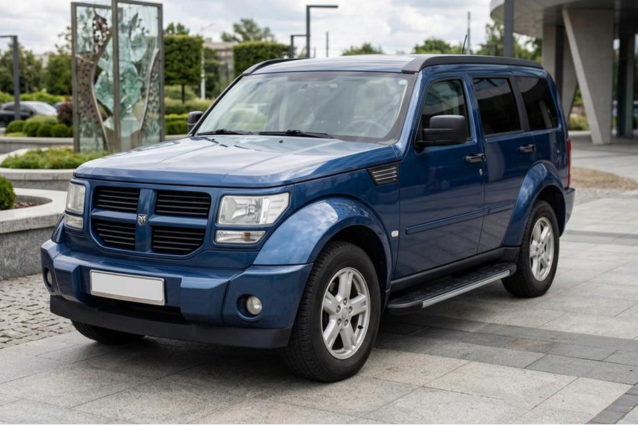 Dodge Nitro 2006-2011 Marchepieds Latéraux Duru (2 pcs, Aluminium) Image