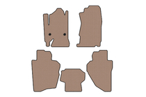 Chevrolet Silverado 2013-2019 Tapis en Caoutchouc Carsuit (Beige) photo 1