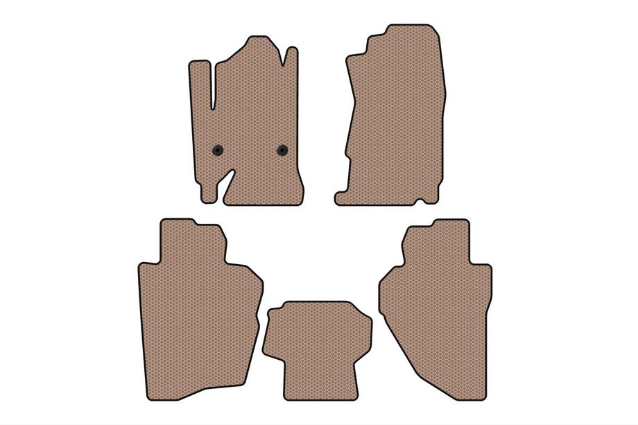Chevrolet Silverado 2013-2019 Tapis en Caoutchouc Carsuit (Beige) Image
