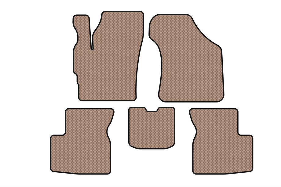 Chery QQ 2003-2022 Tapis en Caoutchouc Carsuit (Beige) Image