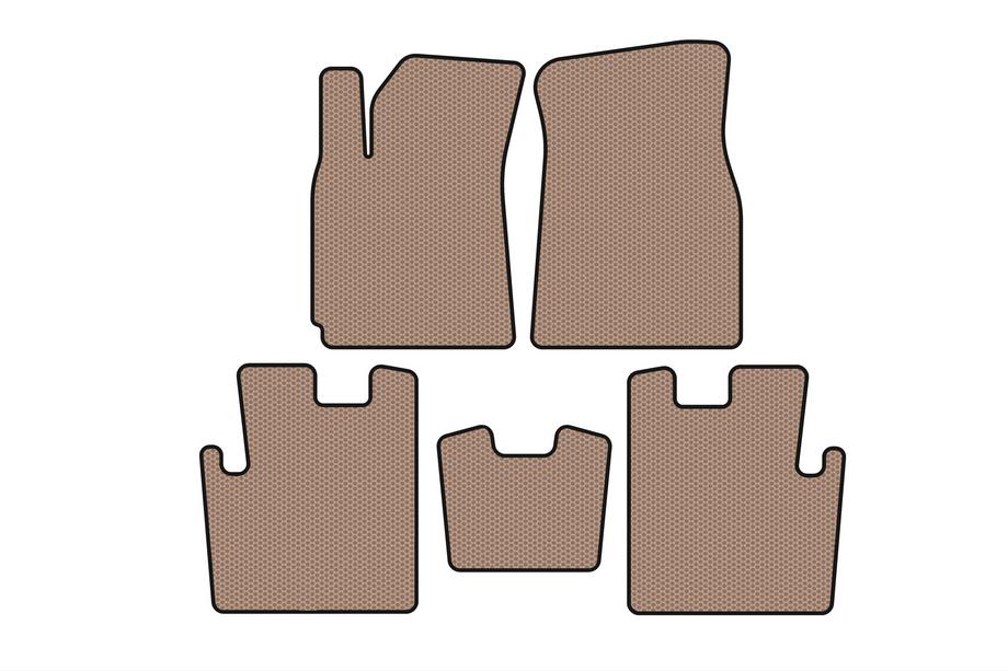 Chery Tiggo 1 2005-2016 Tapis en caoutchouc Carsuit (2009-2013, beige) Photo 1