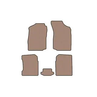 Tapis en Caoutchouc Carsuit (Beige)