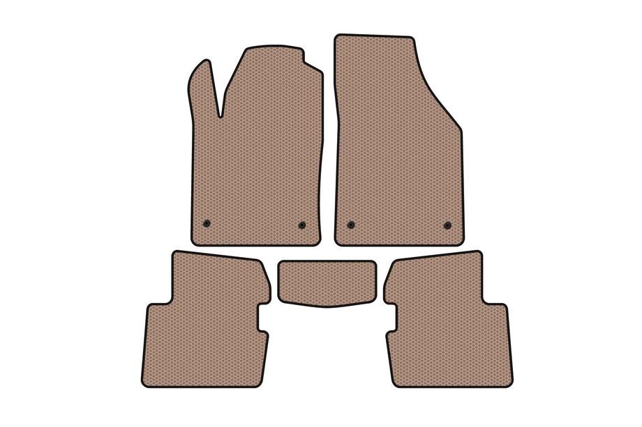 Dodge Dart 2012-2017 Tapis en caoutchouc Carsuit (SD, beige) Image