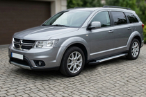 Dodge Journey 2008-2020 Marchepieds latéraux Allmond Grey (2 pcs, aluminium) photo 1