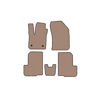 Tapis en caoutchouc Carsuit (2 rangées, 7 places, beige) Dacia Lodgy 2012-2022 photo 1