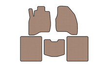 Ford Explorer 2011-2019 Tapis en caoutchouc Carsuit (2015-2019, 5 places, beige) photo 1