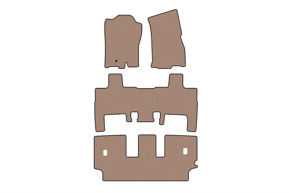 Ford Expedition 2007-2017 Tapis de sol en caoutchouc Carsuit (2007-2014, beige) Photo 1