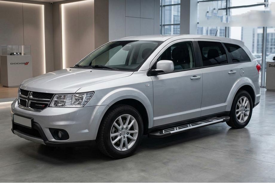 Dodge Journey 2008-2020 Marchepieds Latéraux Sunrise (2 pcs, Aluminium) Image