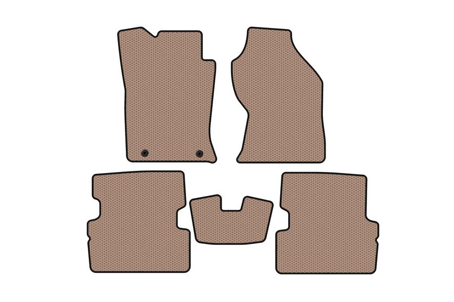 Ford Focus I 1998-2005 Tapis en caoutchouc Carsuit (2001-2005, SW, beige) Image