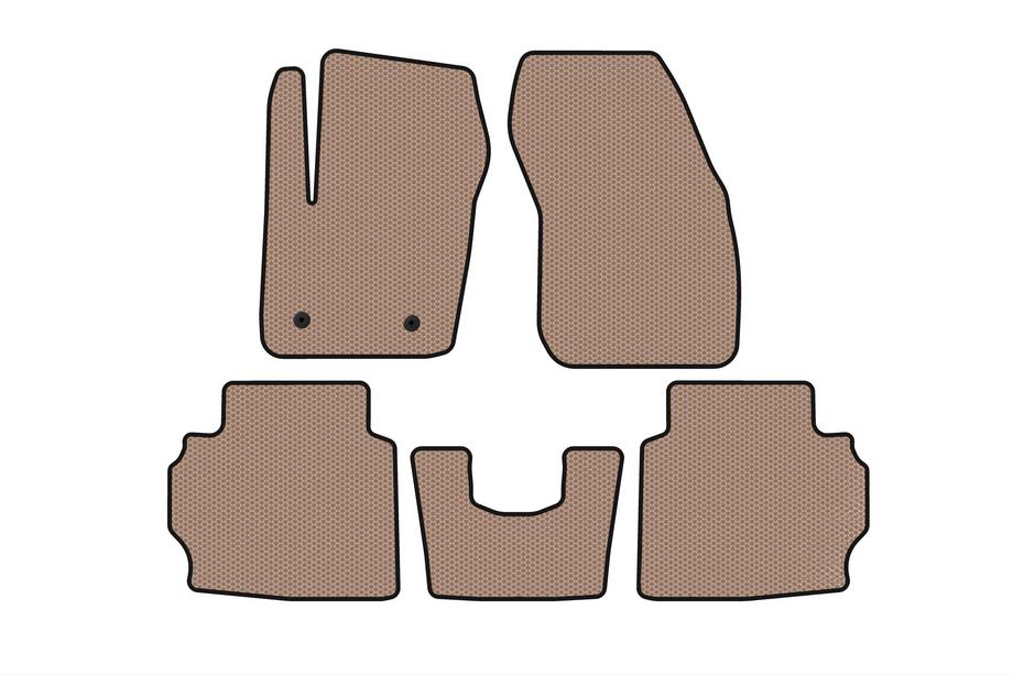 Ford Mondeo 2014-2022 Tapis en Caoutchouc Carsuit (LB, Beige) Photo 1