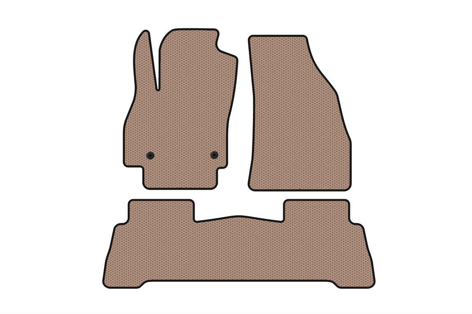 Fiat Fiorino/Qubo 2008-2024 Tapis en Caoutchouc Carsuit (Pour Fiorino, Beige) Photo 1