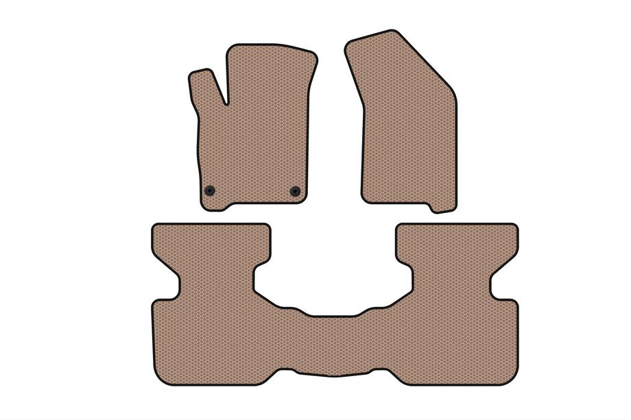 Fiat Freemont 2011-2016 Tapis en caoutchouc Carsuit (2011-2016, beige) Image
