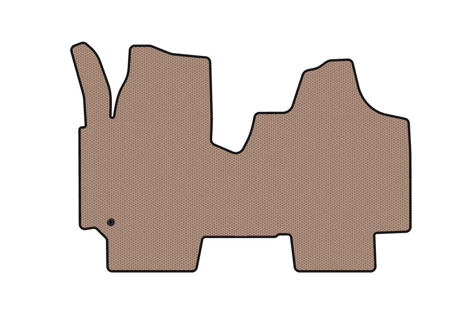 Fiat Scudo 2007-2015 Tapis en Caoutchouc Carsuit (Beige) Image