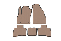 Fiat Fiorino/Qubo 2008-2024 Tapis en caoutchouc Carsuit (pour Qubo, 2016+, beige) photo 1