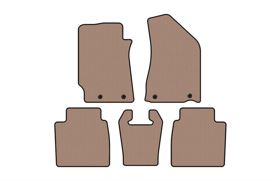 Geely Emgrand EC8 Tapis en caoutchouc Carsuit (SD, beige) Image