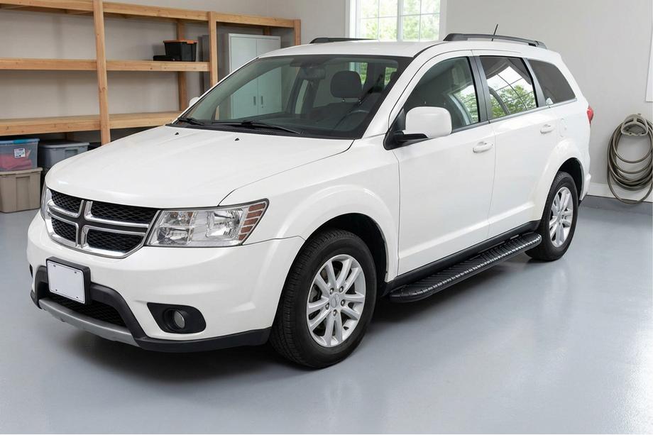 Dodge Journey 2008-2020 Marchepieds Latéraux Bosphorus Black (2 pcs, Aluminium) Image