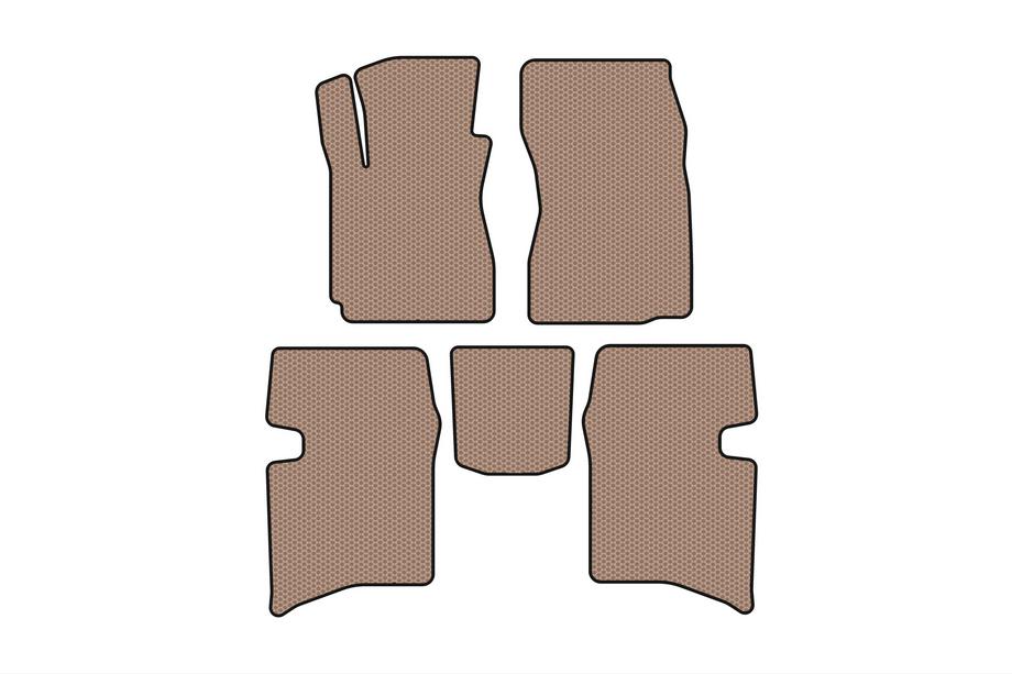 Geely MK 2006-2014 Tapis en caoutchouc Carsuit (SD, beige) Image