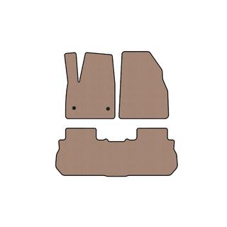 Tapis en Caoutchouc Carsuit (2 Rangées, 2017-2019, Beige) GMC Acadia 2017- photo 1