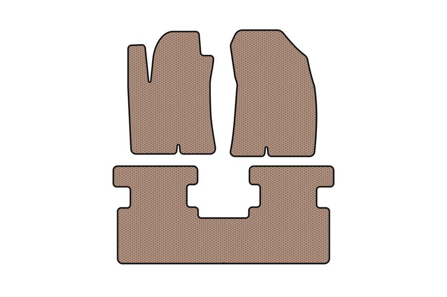 Great Wall Haval Jolion 2020- Tapis en caoutchouc Carsuit (Sans transmission intégrale, Beige) Image