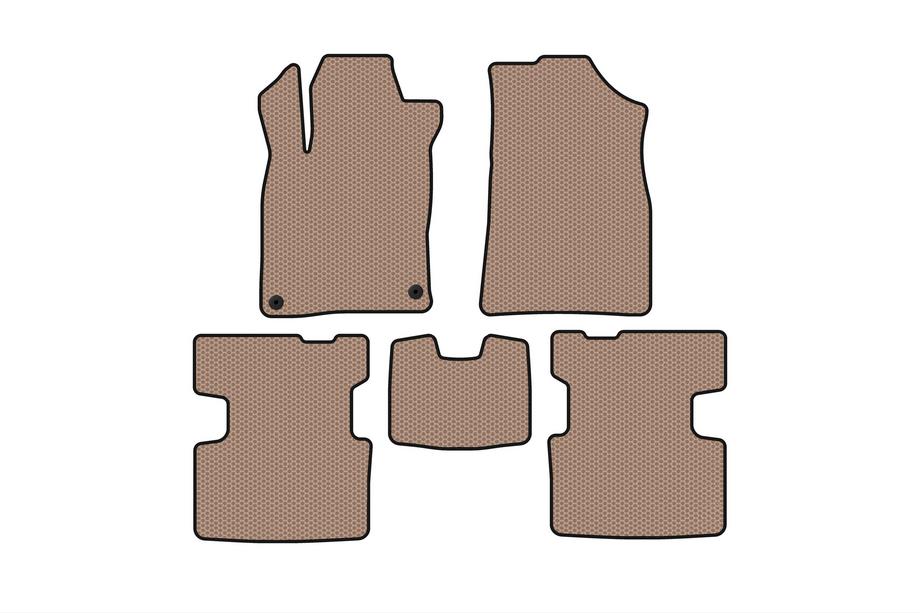 Honda Insight III 2018-2022 Tapis en Caoutchouc Carsuit (Beige) Photo 1