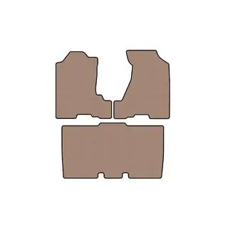 Tapis en Caoutchouc Carsuit (Beige) photo 1