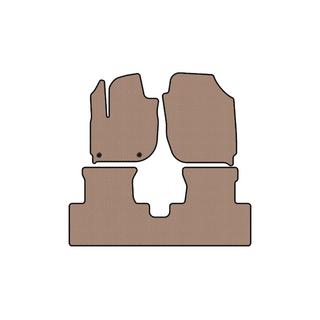 Tapis en caoutchouc Carsuit (Électrique, Beige) photo 1