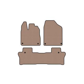 Tapis en caoutchouc Carsuit (2 rangées, beige) photo 1