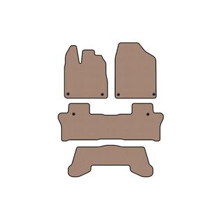 Tapis en caoutchouc Carsuit (3 rangées, beige) photo 1