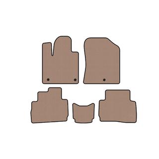 Tapis en caoutchouc Carsuit (2020-2023, beige) Hyundai Santa Fe 4 2018-2023 photo 1