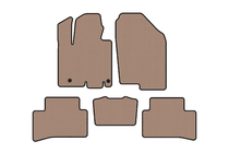 Hyundai Tucson NX4 2021- Tapis en Caoutchouc Carsuit (Beige) photo 1
