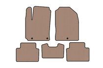 Hyundai Kona 2017-2023 Tapis en caoutchouc Carsuit (2017-2020, Essence, beige) photo 1