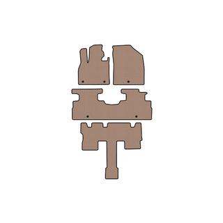 Tapis en caoutchouc Carsuit (3 rangées, 7 places, beige) photo 1