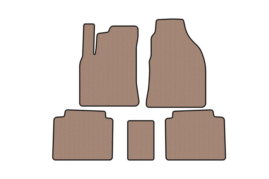 Hyundai Matrix 2001-2010 Tapis en Caoutchouc Carsuit (Beige) Image