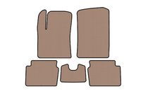 Hyundai I-10 2008-2013 Tapis en Caoutchouc Carsuit (HB, Beige) photo 1