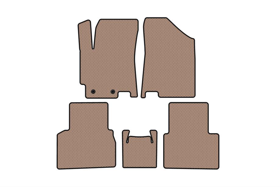 JAC J7 2018- Tapis en Caoutchouc Carsuit (Beige) Image