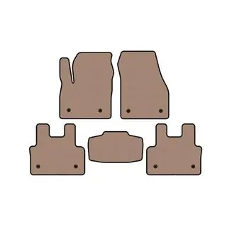 Tapis en Caoutchouc Carsuit (Beige) photo 1