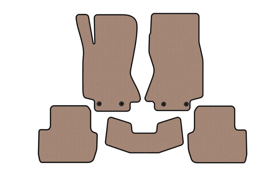 Jaguar S-Type 1999-2008 Tapis en Caoutchouc Carsuit (Beige) Image