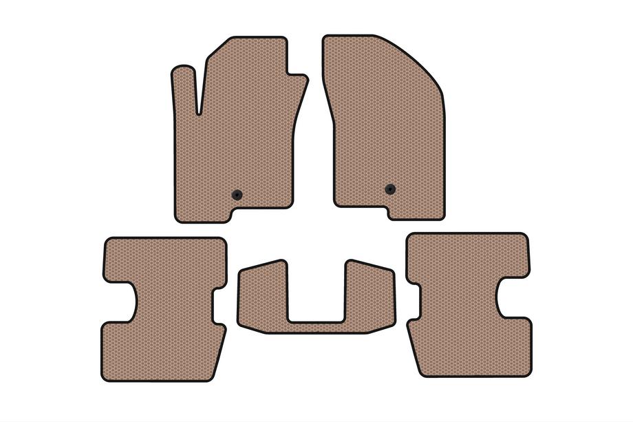 Jeep Patriot 2007-2016 Tapis en Caoutchouc Carsuit (Beige) Image