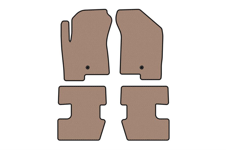 Jeep Compass 2006-2016 Tapis en caoutchouc Carsuit (2011-2016, beige) Image